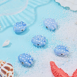 5Pcs Handmade Porcelain Beads&nbsp;PORC-TADJ0001-05A