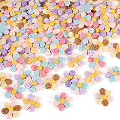 50Pcs 5 Colors Opaque Resin Cabochons&nbsp;RESI-TA0004-93