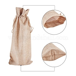 Imitation Burlap Pouches&nbsp;PH-ABAG-WH0012-A07