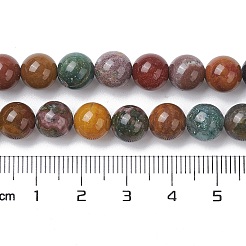 Natural Ocean Jasper Beads Strands&nbsp;G-C102-B01-02