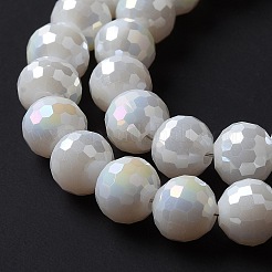 Electroplate Glass Beads Strands&nbsp;GLAA-E036-13E