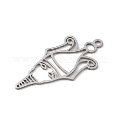 Non-Tarnish 201 Stainless Steel Pendants&nbsp;STAS-K250-07P