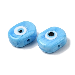 Handmade Evil Eye Lampwork Beads&nbsp;LAMP-G168-02-07