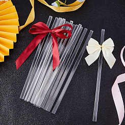 Transparent Acrylic Square Stick&nbsp;OACR-WH0037-57C