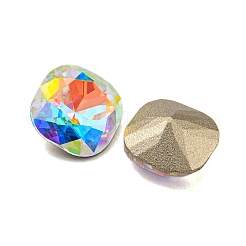 Glass Rhinestone Cabochons&nbsp;RGLA-M017-N01-001ST