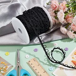 22.5 Yards Nylon Elastic Ribbons with Loops&nbsp;OCOR-BC0006-78