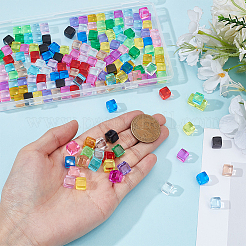 170Pcs 17 Colors Transparent Acrylic Beads&nbsp;AJEW-PA0001-05