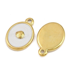 304 Stainless Steel with Enamel Pendants&nbsp;STAS-Z166-19G-02