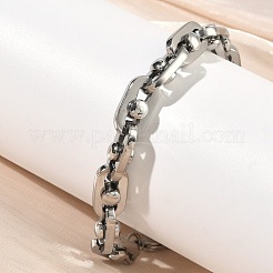 201 Stainless Steel Chain Necklaces & Chain Bracelets&nbsp;SJEW-G087-03P