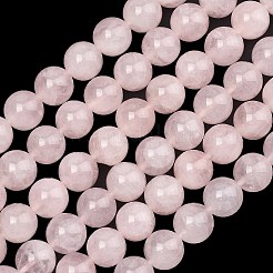 Natural Madagascar Rose Quartz Beads Strands&nbsp;G-Z146-A01-10mm-02
