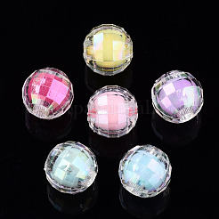 Transparent Acrylic Beads&nbsp;X-TACR-N011-006A-03