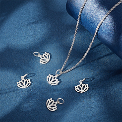 5Pcs 925 Sterling Silver Charms&nbsp;STER-SC0001-15