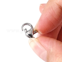 Tarnish Resistant 304 Stainless Steel Lobster Claw Clasps&nbsp;X-STAS-M262-01-13mm