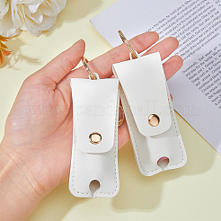PU Leather Lipstick Holder Keychains&nbsp;AJEW-WH0270-203A