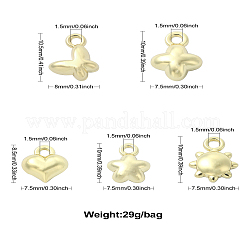 30Pcs 5 Style Alloy Charms&nbsp;FIND-CJ0001-45