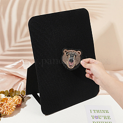 Rectangle Polyester Pin Collection Display&nbsp;ODIS-WH0086-119