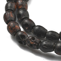 Carved Wood Beads Strands&nbsp;WOOD-Q060-03A