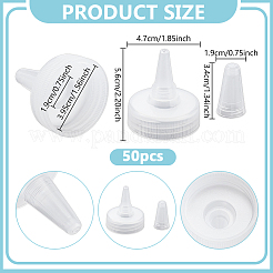 PP Plastic Twist Bottle Cap&nbsp;FIND-WH0366-128