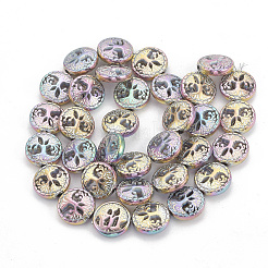 Electroplate Non-magnetic Synthetic Hematite Beads Strands&nbsp;G-N0322-09C