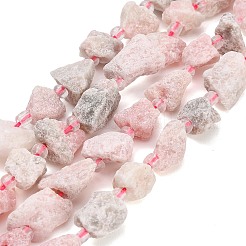Raw Rough Natural Pink Tourmaline Beads Strands&nbsp;GG-CBA0B77-A12-01