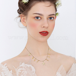 304 Stainless Steel Necklaces&nbsp;NJEW-YW00009
