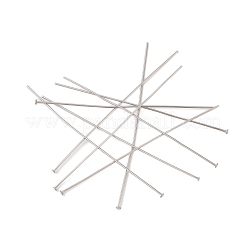 304 Stainless Steel Flat Head Pins&nbsp;X-STAS-Z089-03P-15