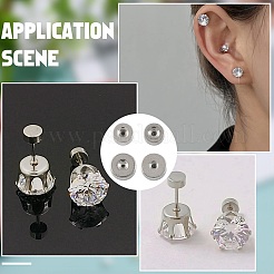 40Pcs 4 Styles 304 Stainless Steel Ear Nuts&nbsp;STAS-FS0002-23