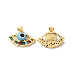 Handmade Evil Eye Lampwork Pendants&nbsp;LAMP-E034-01G-04