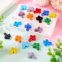 20pcs 10 Colors Handmade Lampwork Beads&nbsp;LAMP-TA0001-62