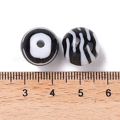 Two-tone Acrylic Beads&nbsp;OACR-U003-01