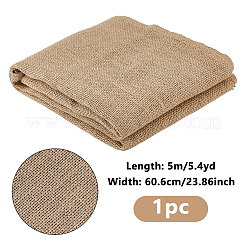 Rectangle Jute Fabric&nbsp;DIY-WH0308-647
