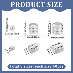 120Pcs 3 Styles Brass Beads&nbsp;KK-PH0013-62