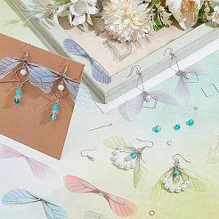 Ocean Theme DIY Glass Earring Jewelry Making Kits&nbsp;DIY-PH0028-59
