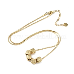 304 Stainless Steel Snake Chain Necklaces&nbsp;NJEW-U004-04G