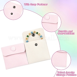 6Pcs 3 Colors Velvet Jewelry Storage Pouches&nbsp;TP-YW0001-08