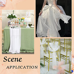 Chiffon Polyester Fabric&nbsp;DIY-WH0304-944C