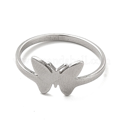 Non-Tarnish 201 Classic 201 Stainless Steel Finger Rings for Women&nbsp;RJEW-G278-36P