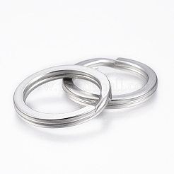 Tarnish Resistant 304 Stainless Steel Split Key Rings&nbsp;STAS-P177-2.0x35mm-P