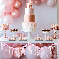 Cloth Bowknot Garland&nbsp;AJEW-WH20064-76F