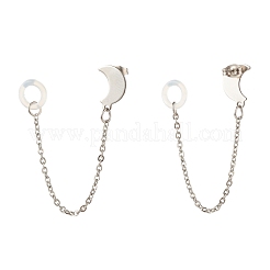 Tarnish Resistant Anti-Lost Earring for Wireless Earphone&nbsp;EJEW-JE04785