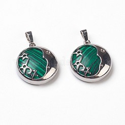 Natural & Synthetic Mixed Stone Pendants&nbsp;G-P378-B