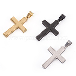 1Pc Brushed 304 Stainless Steel Pendants&nbsp;STAS-TADJ0001-07EB