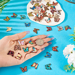 48Pcs 12 Colors Alloy Enamel Pendants&nbsp;FIND-TA0007-97
