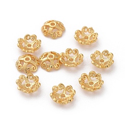 Brass Fancy Bead Caps&nbsp;X-KK-S345-089