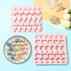 2Pcs Pingpong Table Tennis Theme Silicone Molds for DIY Craft&nbsp;ST-CJ0007-82