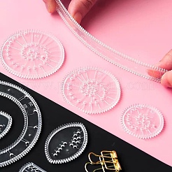 22Pcs Multifunctional Plastic Geometric Drawing Ruler Set&nbsp;PW-WG375D0-01