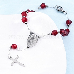 304 Stainless Steel Link Chain Bracelets&nbsp;BJEW-A032-07P-02
