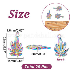 304 Stainless Steel Pendants&nbsp;STAS-AR0001-50