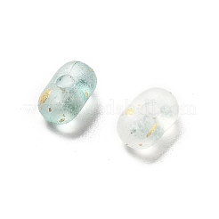 Gradient Color Transparent Frosted Acrylic Beads&nbsp;OACR-M023-06H