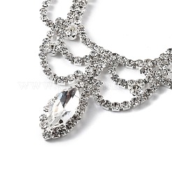 Alloy Rhinestone Hair Chain&nbsp;LS-OHAR-M044-02A-S